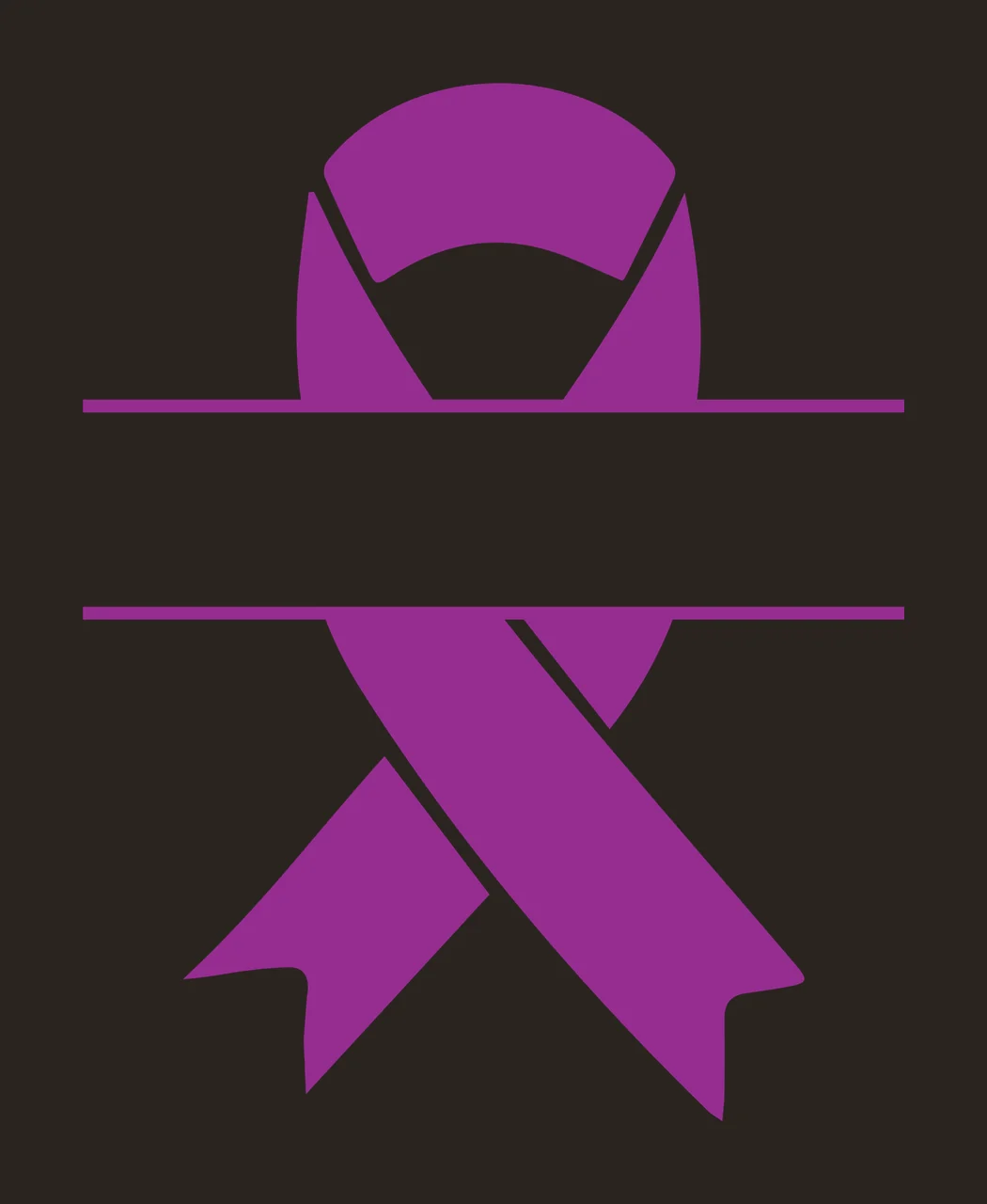 Ribbon Framed With Rectangle And Shape In Black contrast preview thumbnail