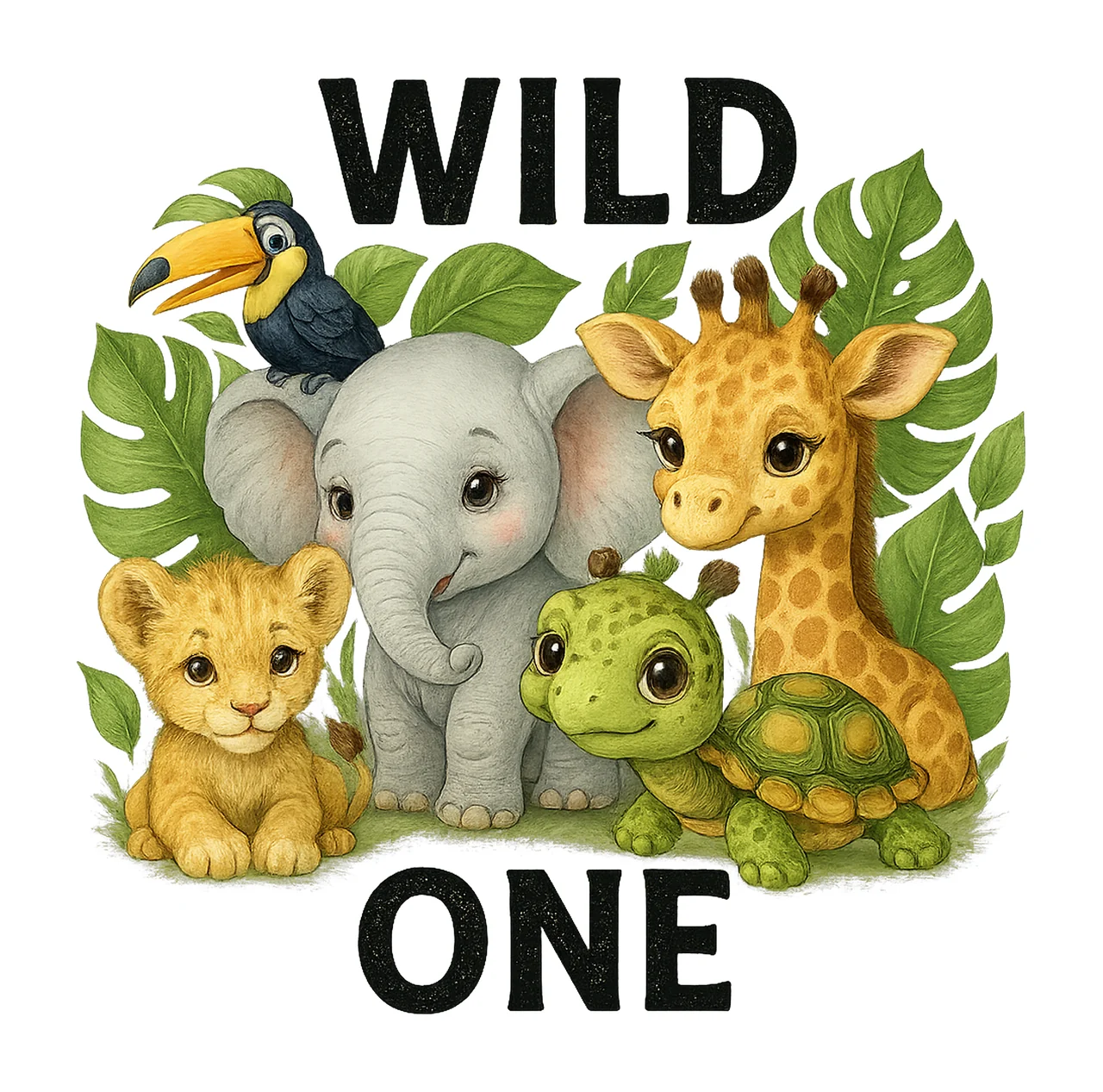 Wild One Birthday Safari 1st Birthday Jungle Animals