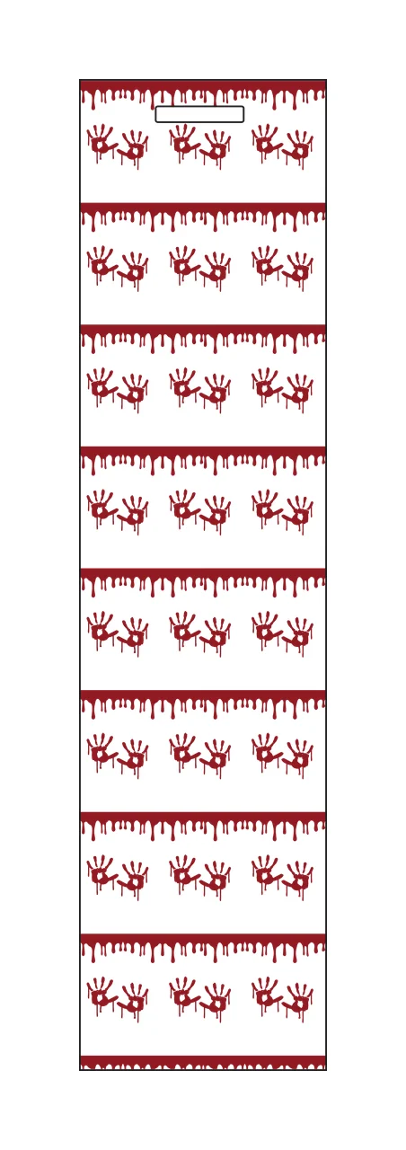 Dripping Paint Handprint Pattern Design Handprints Repeat Drip