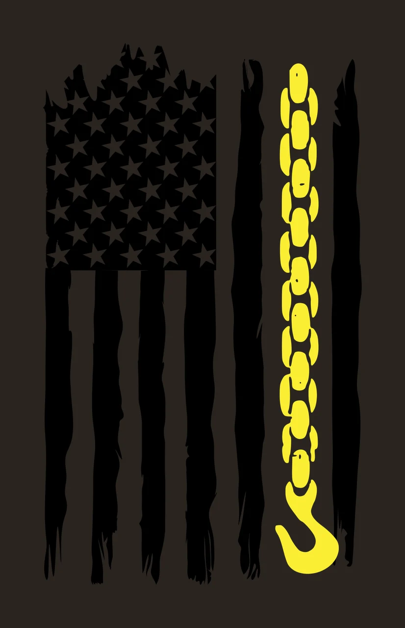 Tow Truck Flag pickup vehicle monster automobile banner Variation contrast preview thumbnail