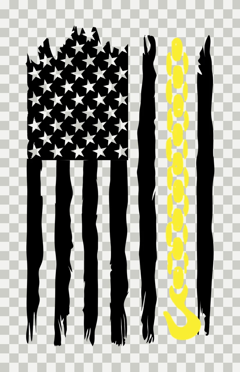 Tow Truck Flag pickup vehicle monster automobile banner Variation transparency and detail preview thumbnail