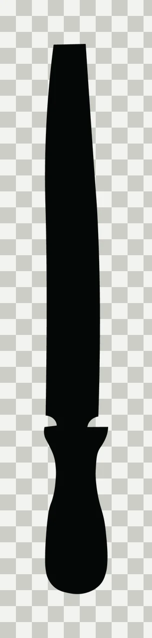 Can Glass Wrap Black Silhouette Metal File Tool transparency and detail preview thumbnail