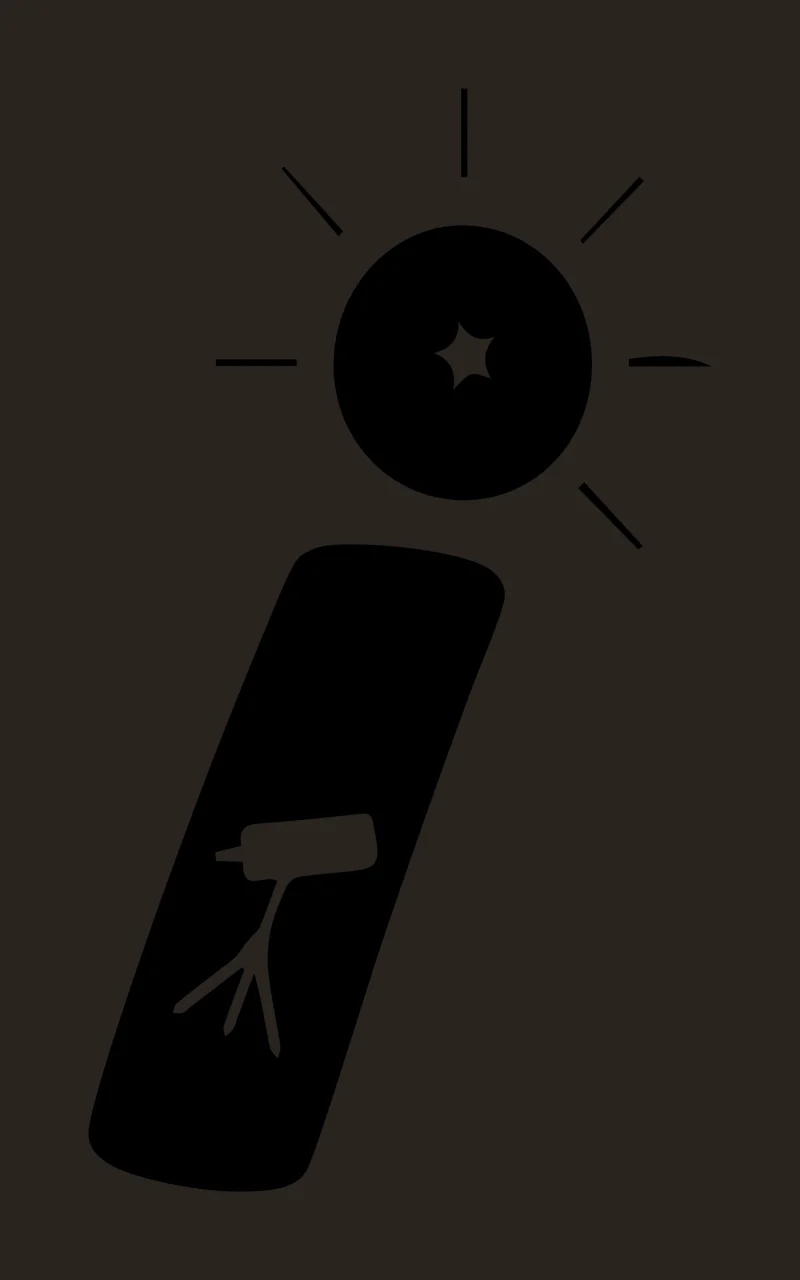 I Letter Telescope Star Icon contrast preview thumbnail