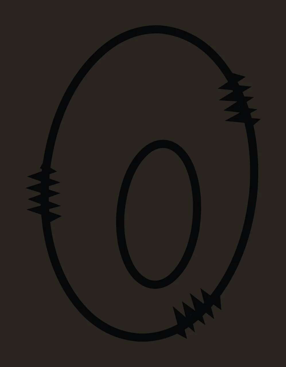 Letters Doodle Character 05 hand drawn sketch whimsical scalable contrast preview thumbnail