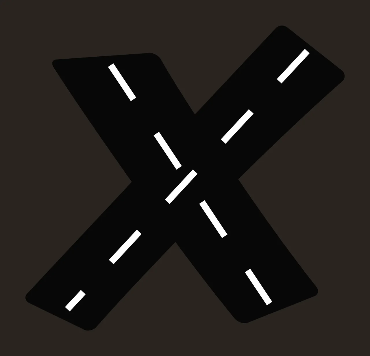 Race Track Font Character 15 racing checkered flag speedway contrast preview thumbnail