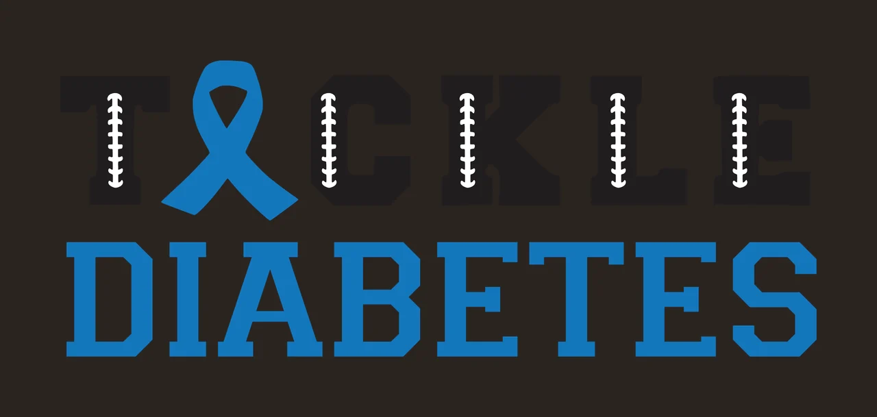 Ribbon Tackle Diabetes Awareness Typographic bold typography contrast preview thumbnail