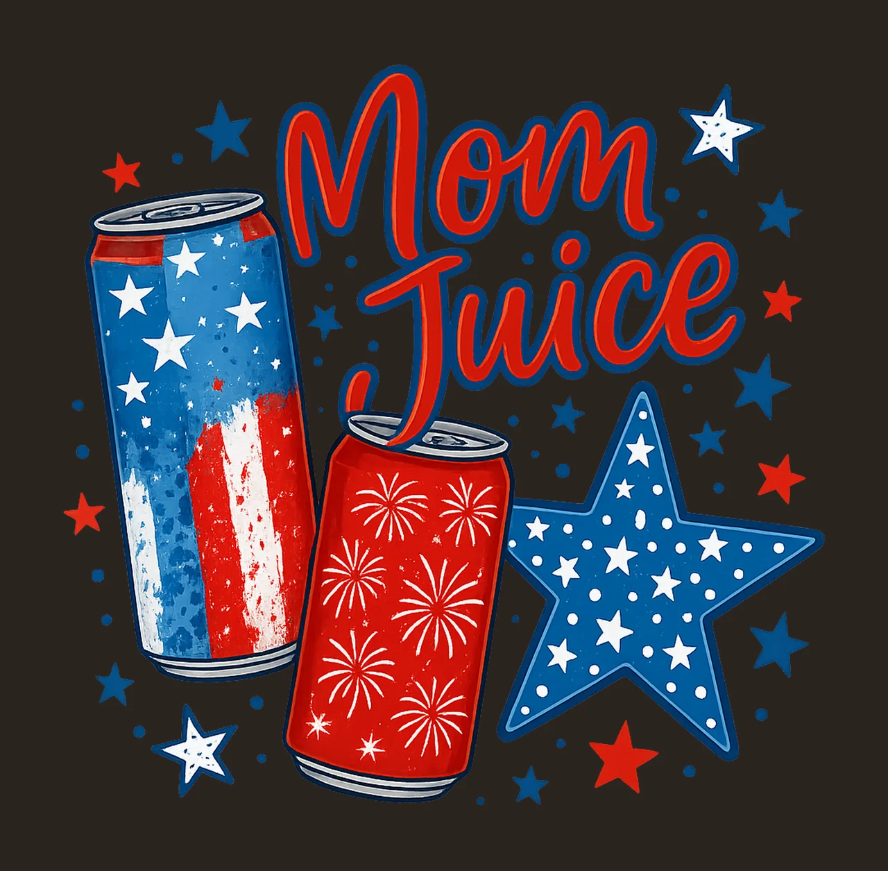 Mom Juice 4th Of July ORIGINAL She Just Mom DESIGNER is contrast preview thumbnail