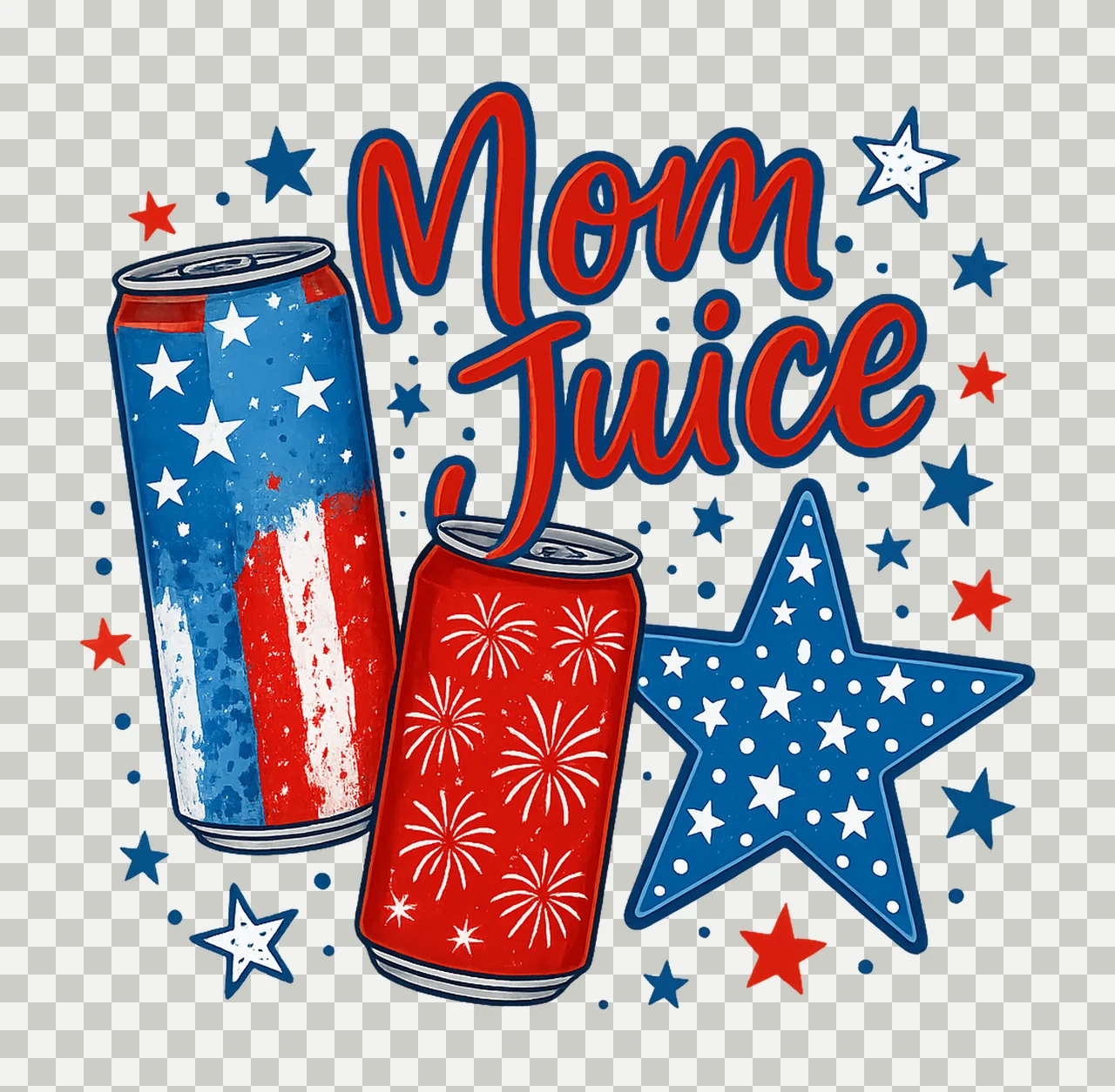 Mom Juice 4th Of July ORIGINAL She Just Mom DESIGNER is transparency and detail preview thumbnail