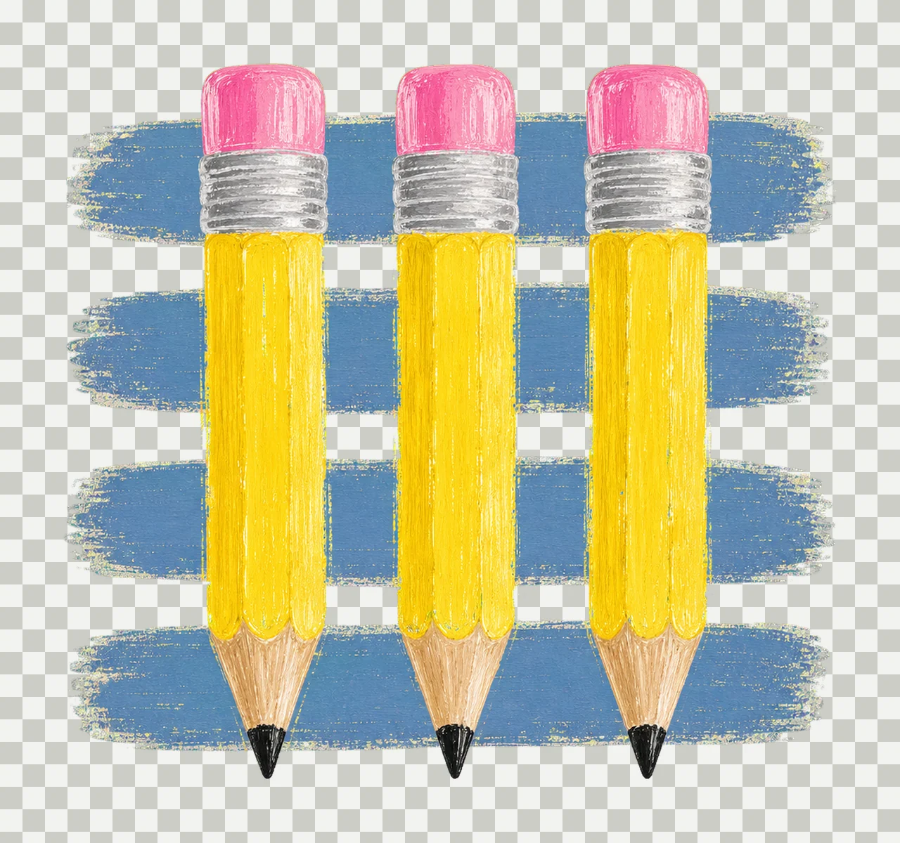 Coastal Pencil Stripes Fall Teacher Mom Teaching Variation D transparency and detail preview thumbnail