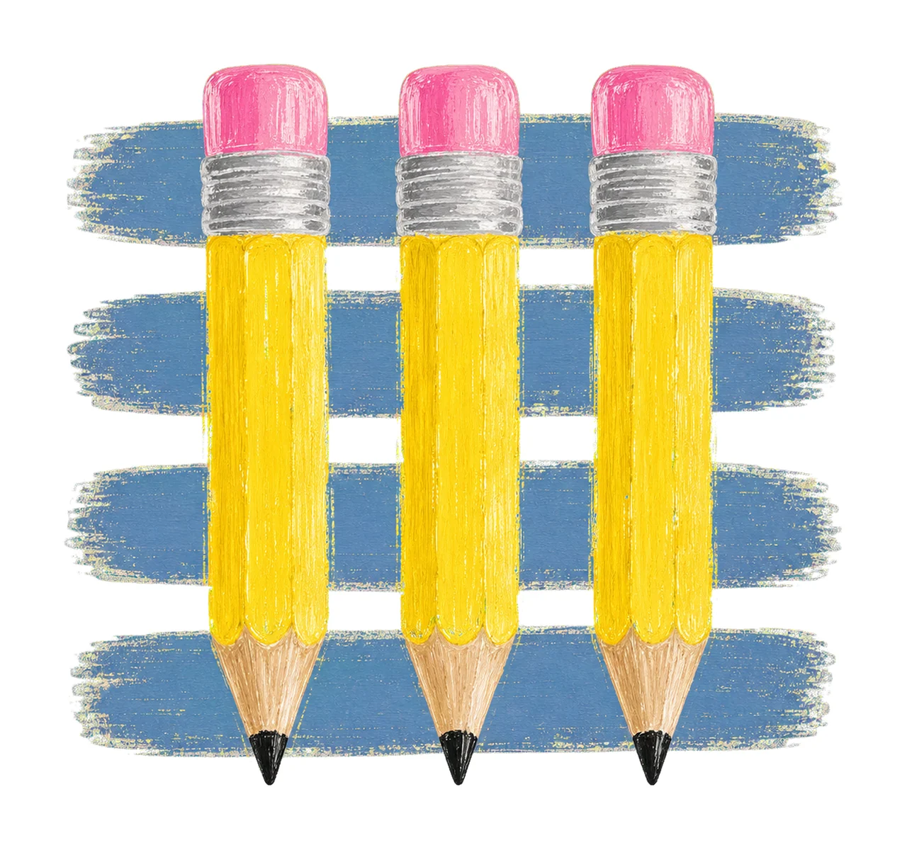 Coastal Pencil Stripes Fall Teacher Mom Teaching Variation D