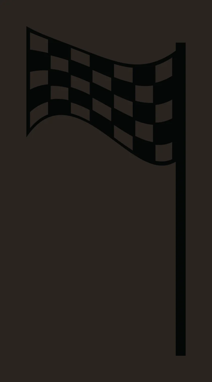 Black And White Checkered Finish Line Flag waving pole checkerboard contrast preview thumbnail