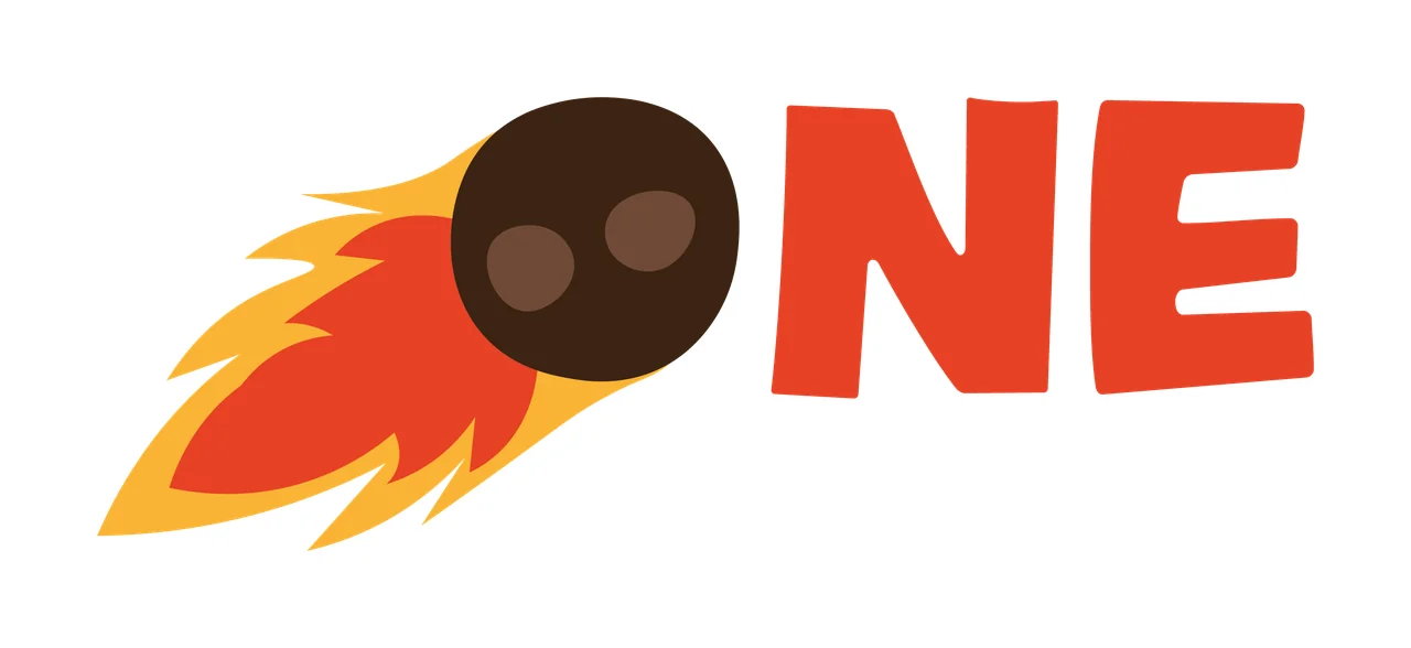 One Text With Flaming Ball