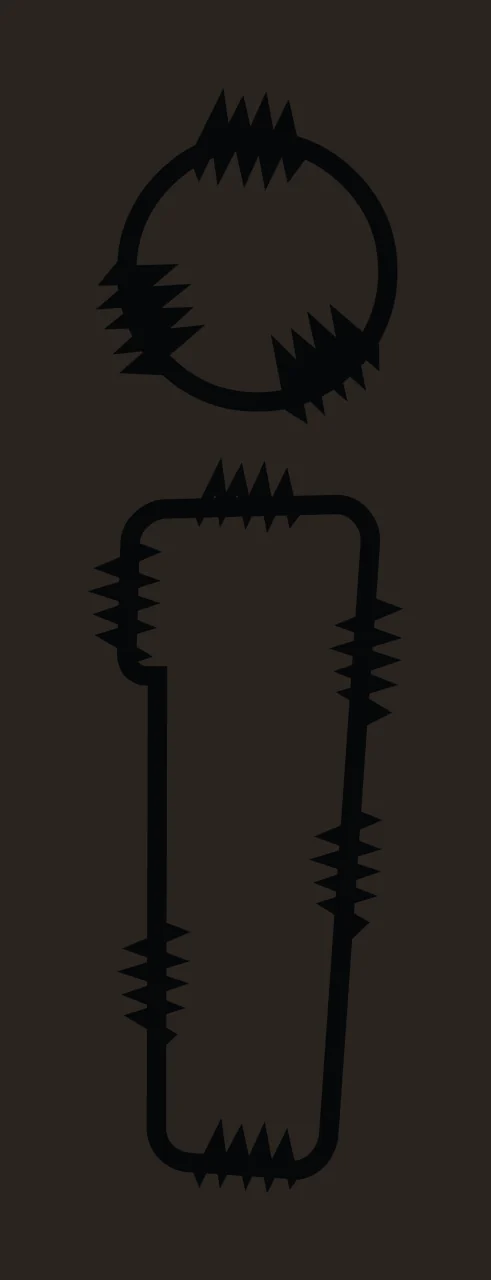 Letters Doodle Character 33 hand drawn sketch whimsical scalable contrast preview thumbnail