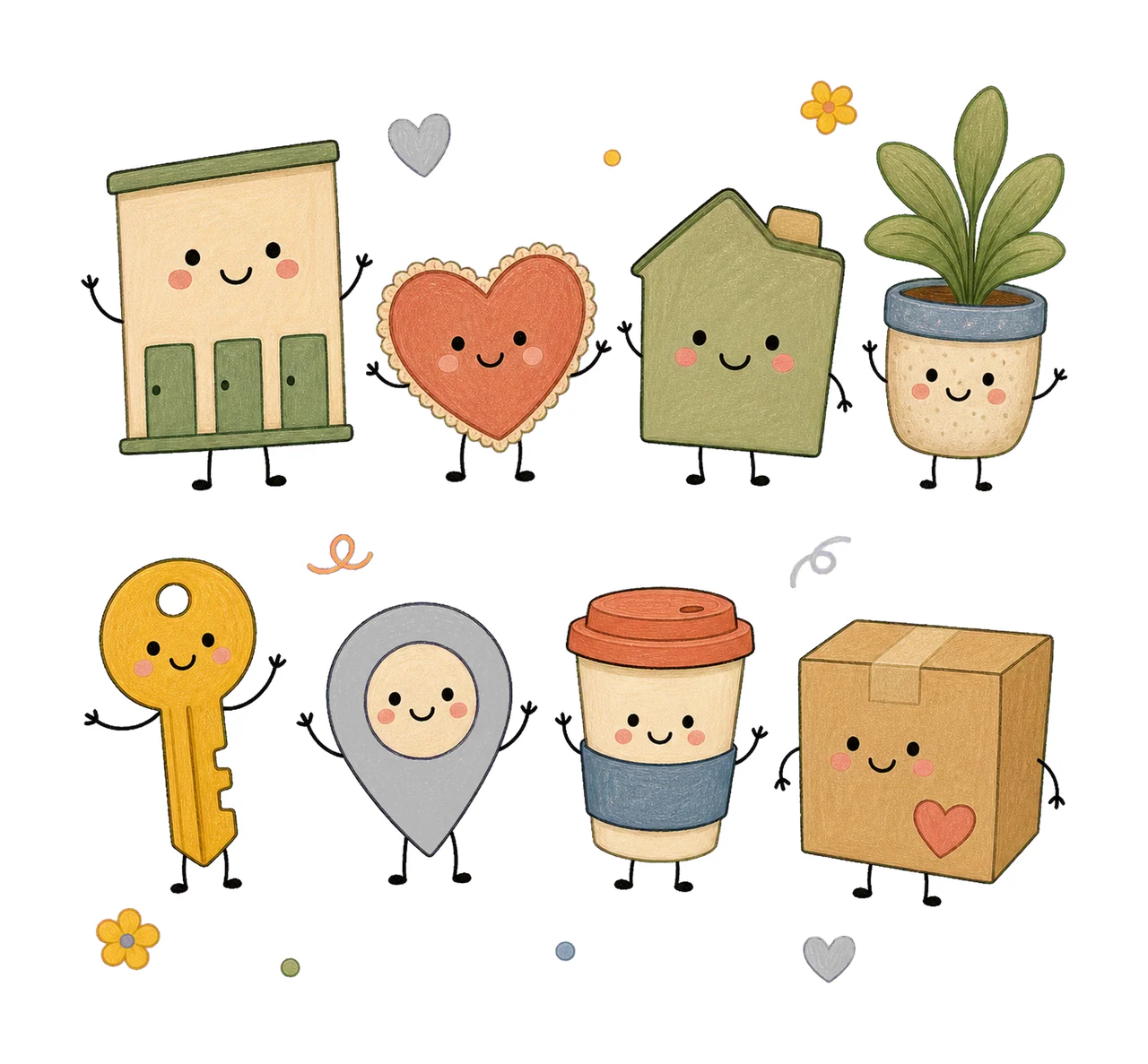 Realtor Doodle Real Estate Agent Cute Realtor Variation C