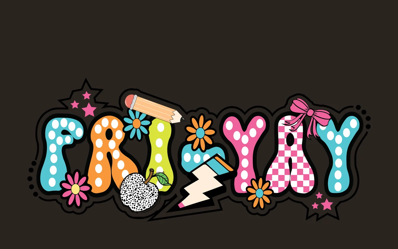 Day Yay Bubble Letter Design lettering spelling phrase typography contrast preview thumbnail