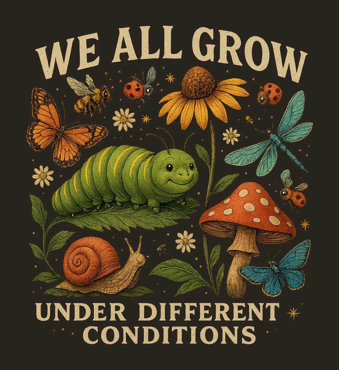 Autism Awareness We All Thrive Sublimation Design Mental contrast preview thumbnail