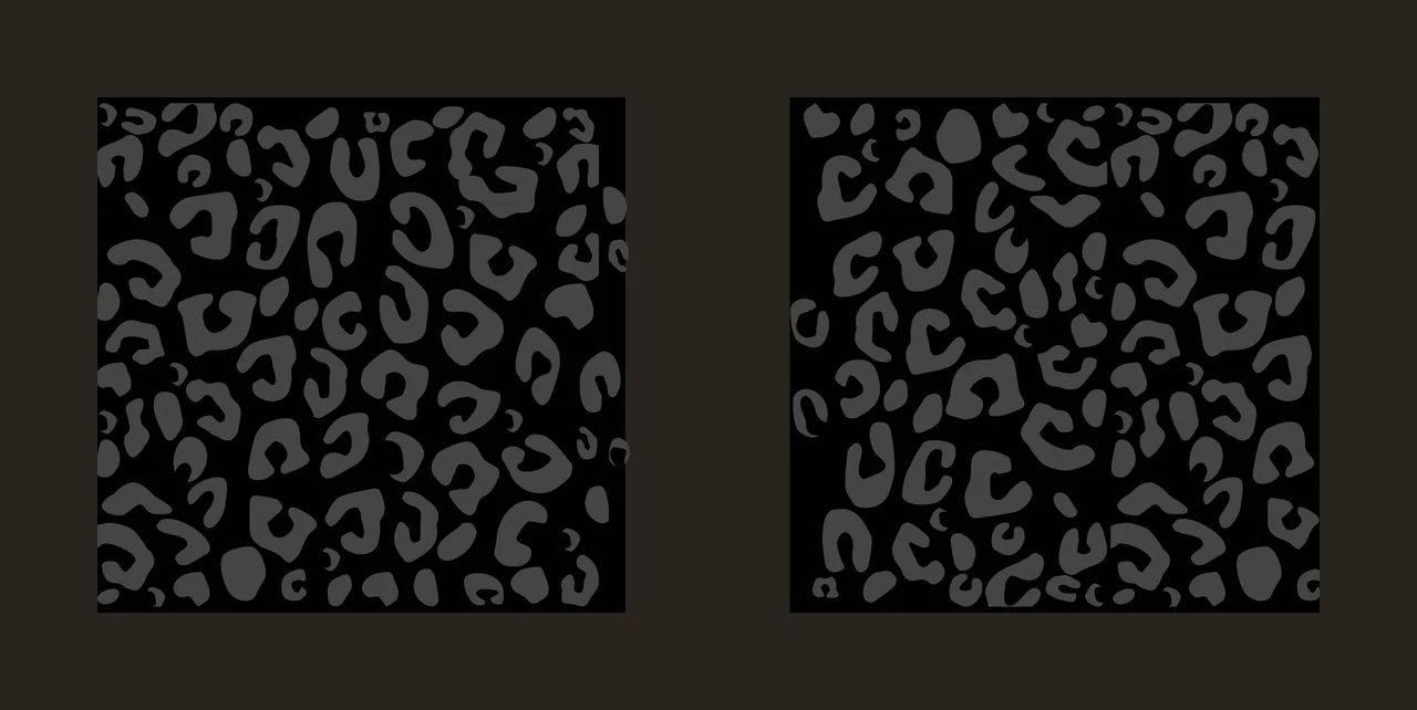 Can Glass Wrap Double Vertical Black Rectangular Borders framing contrast preview thumbnail