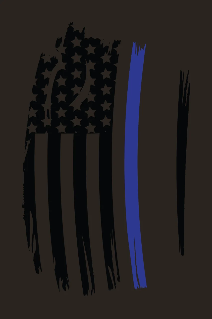 Flag Vertical Pattern With Stars And Short Torn stripes edges contrast preview thumbnail