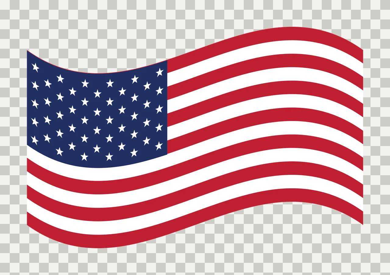 Flag Wavy Silhouette Shape waving black banner 1 2 F16 usa 2024 heart transparency and detail preview thumbnail