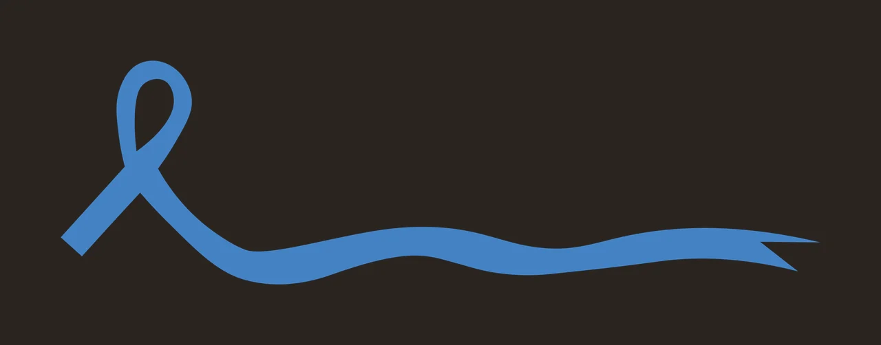 Blue awareness ribbon Illustration contrast preview thumbnail
