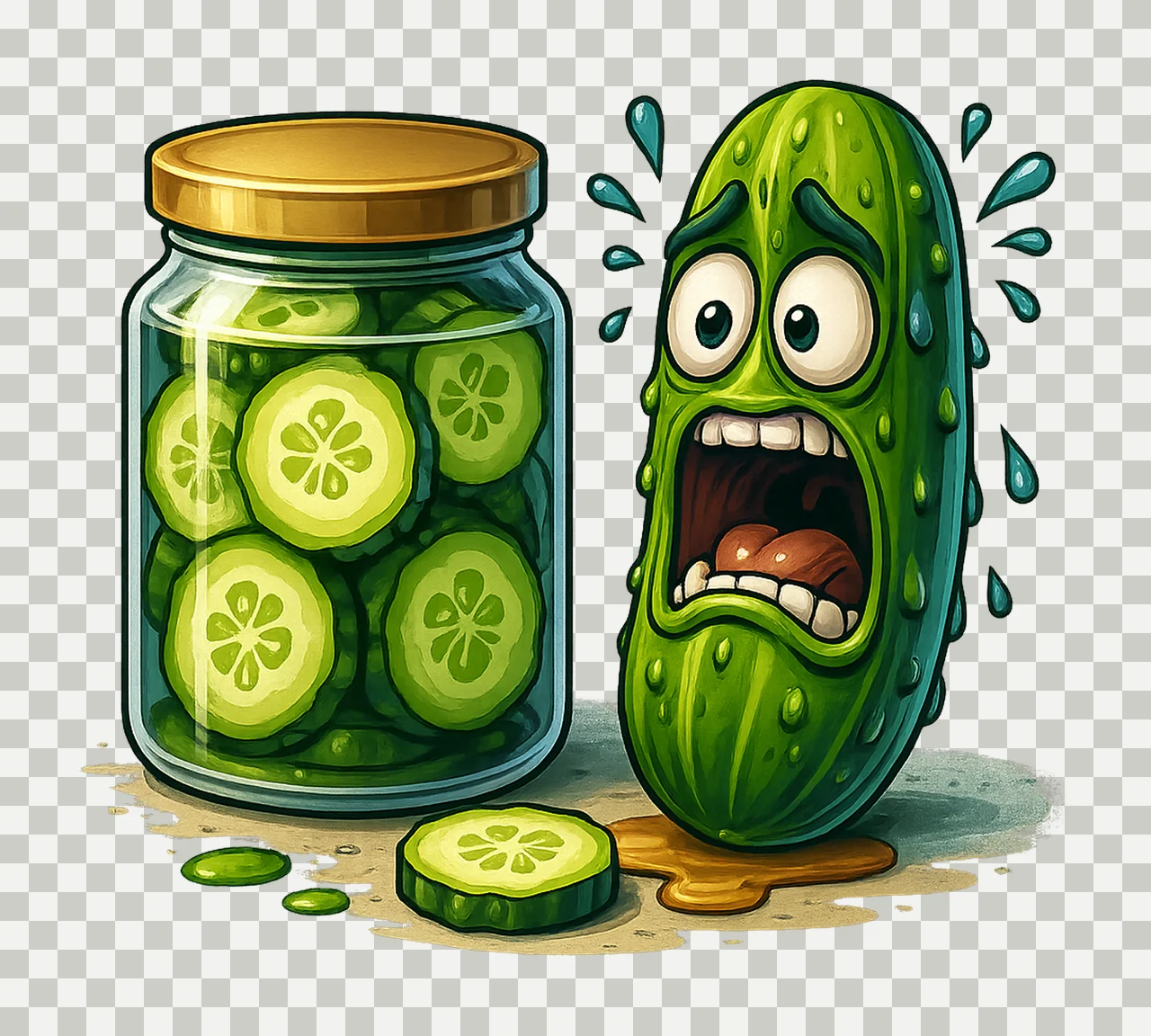 Pickle Funny Pickle Lover Pickle Lover Gift Funny Pickle transparency and detail preview thumbnail