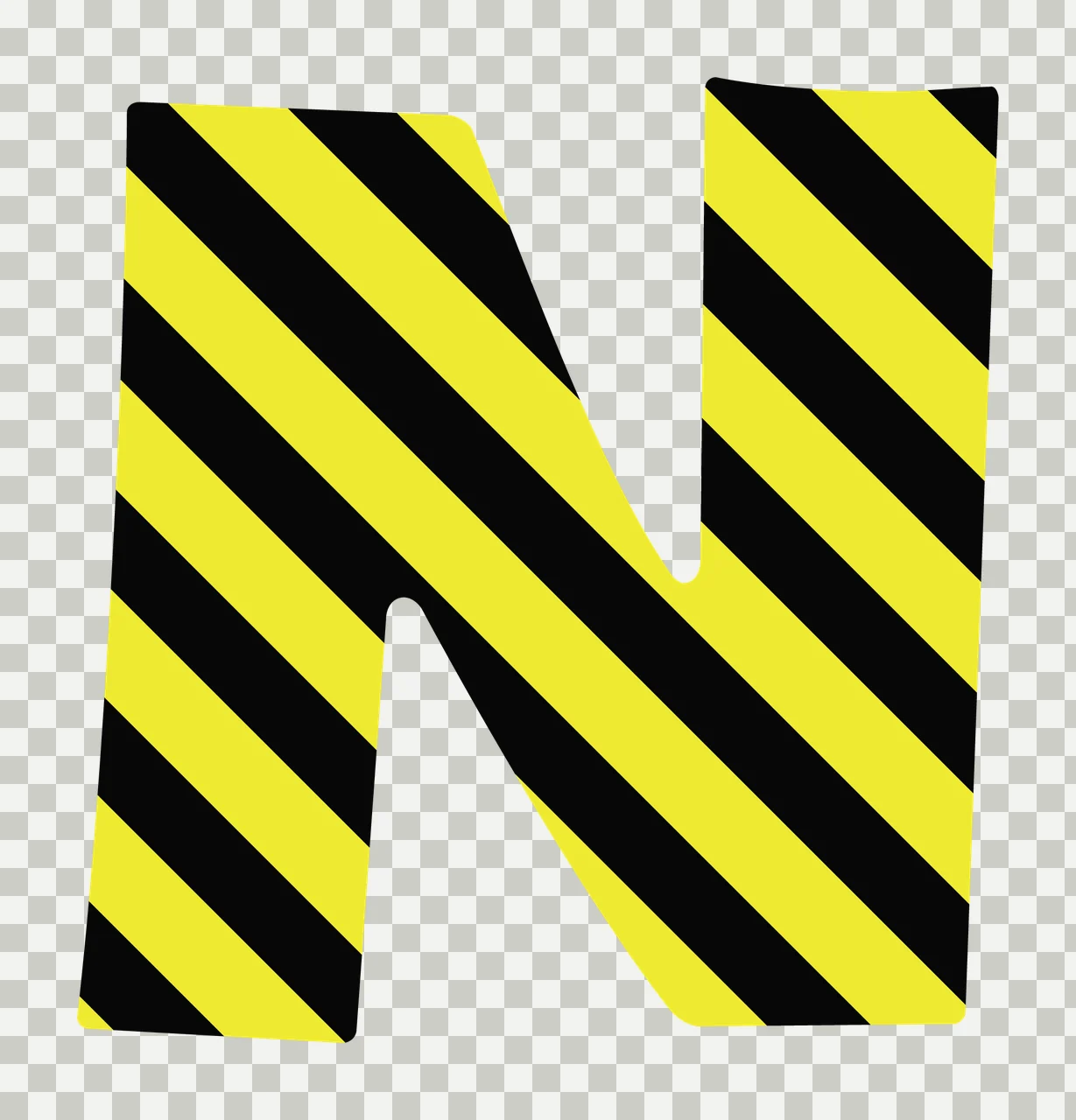 Construction Font Character 04 scalable logo design icon transparency and detail preview thumbnail