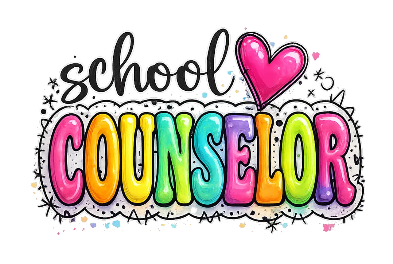 Counselor shirt design Dalmatian dots Retro School Counselor