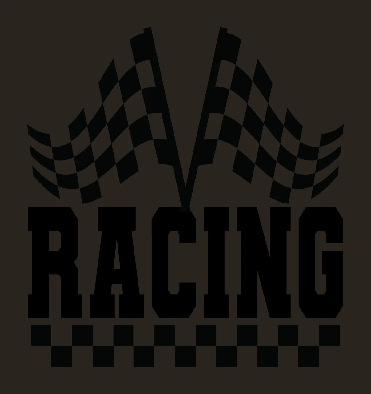 Can Glass Wrap Racing Checkered Flags Sport Logo contrast preview thumbnail