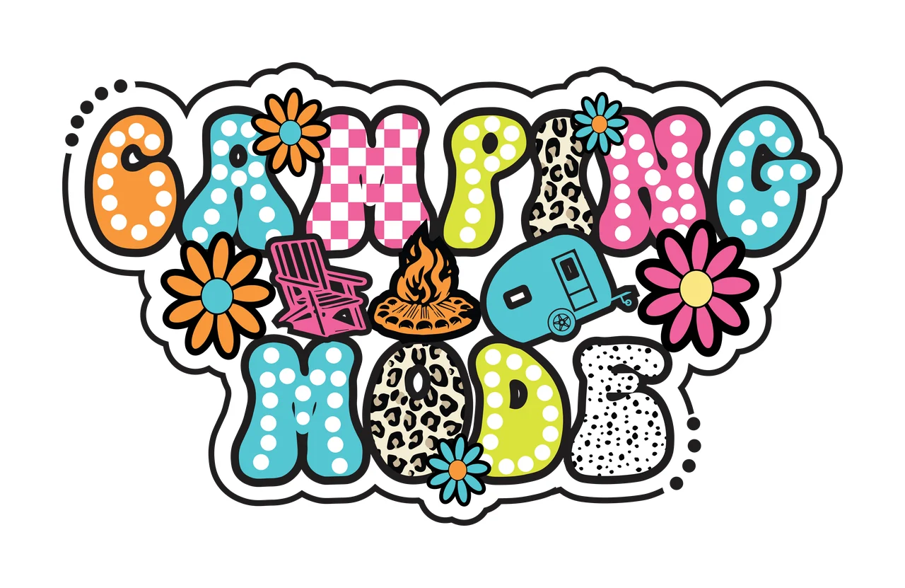 Graping A Modo Typography Art display flower icons bubble font