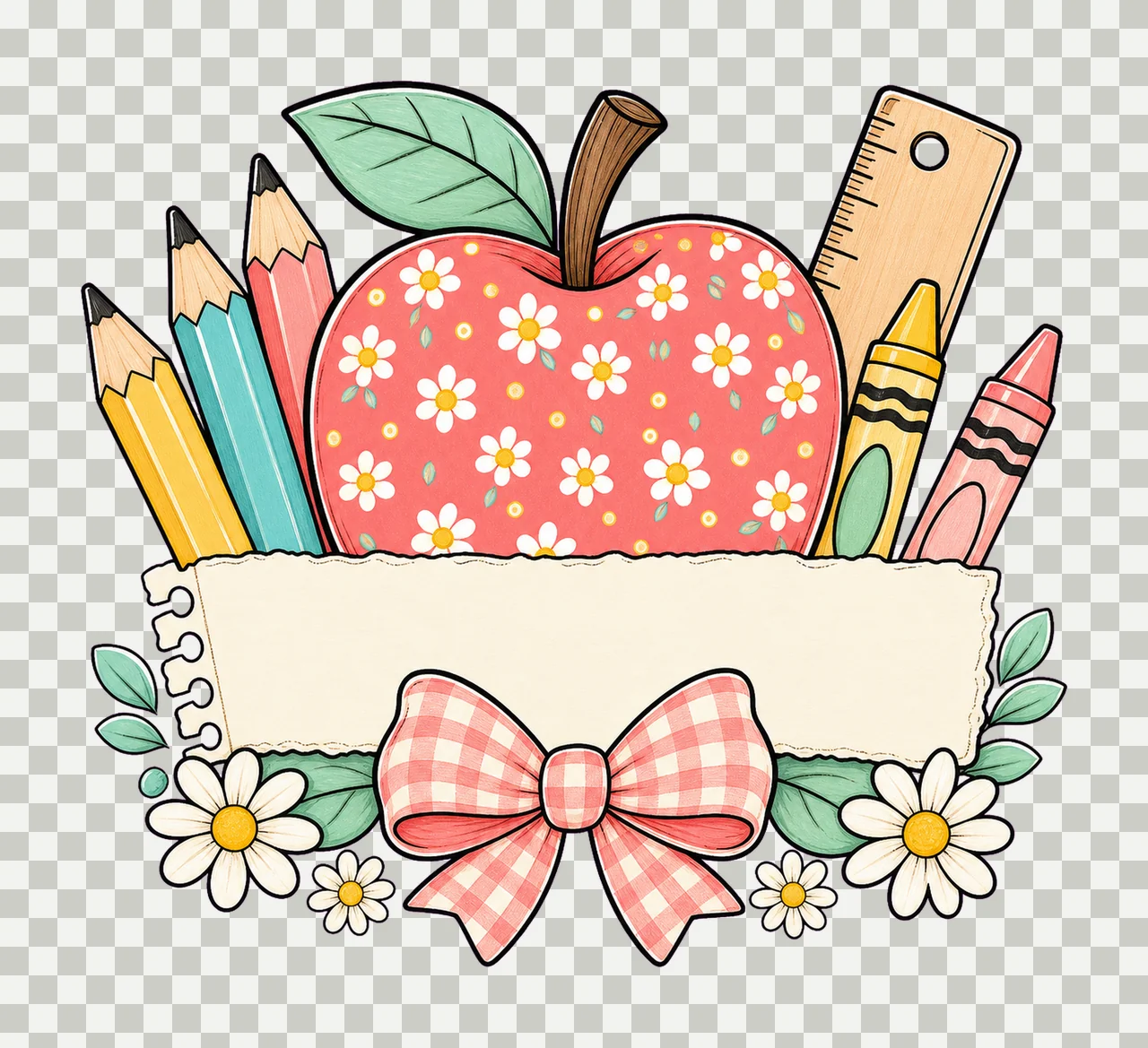 Separate Designs Girl Boy Floral Camo Variation A transparency and detail preview thumbnail
