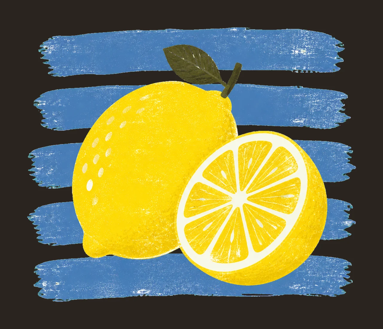 Lemon Stripes Trendy Summer Design sublimation Variation D contrast preview thumbnail