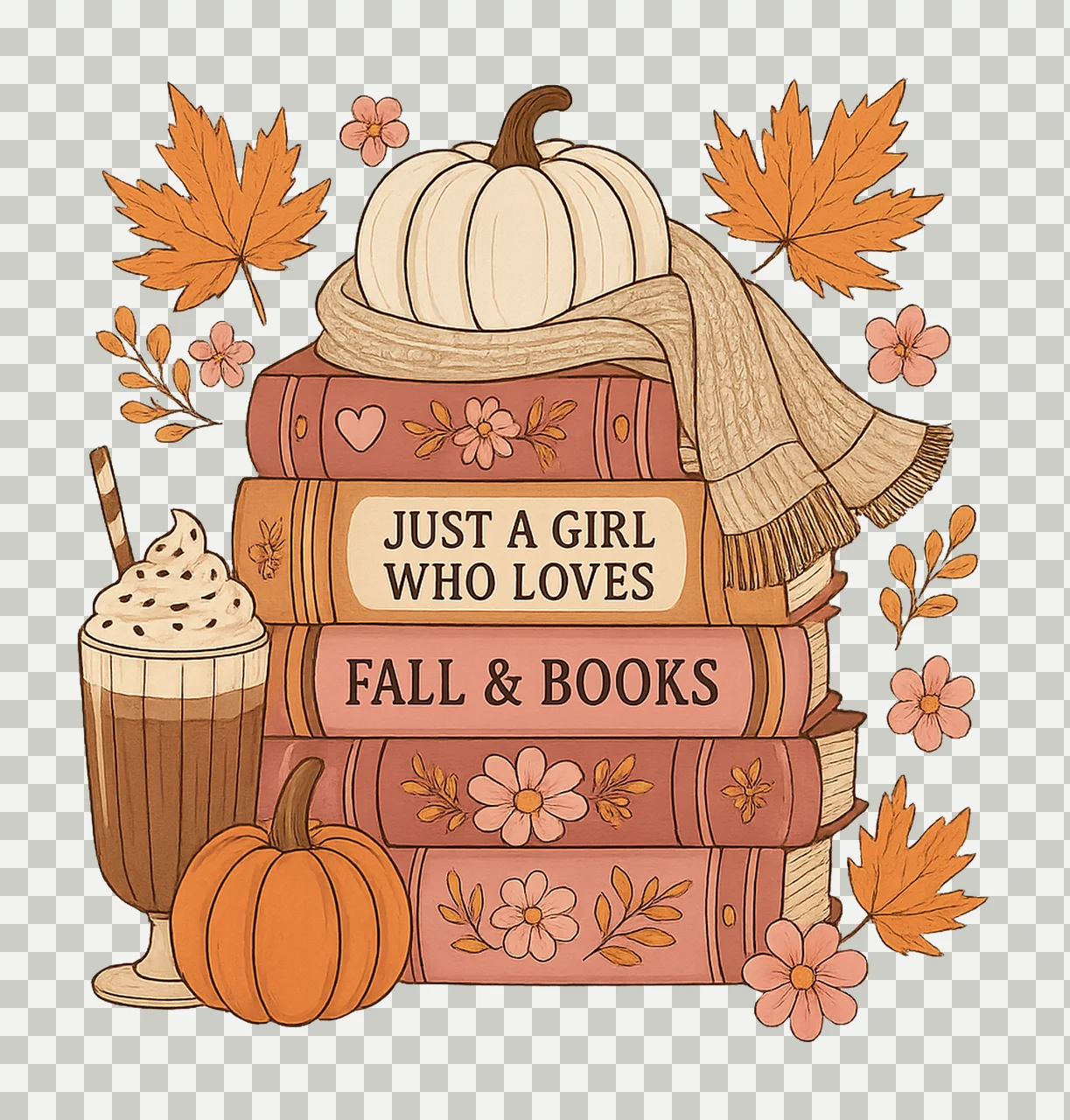 Cozy Autumn Shirt for Book Lovers Book Lover Fall Shirt Cozy transparency and detail preview thumbnail