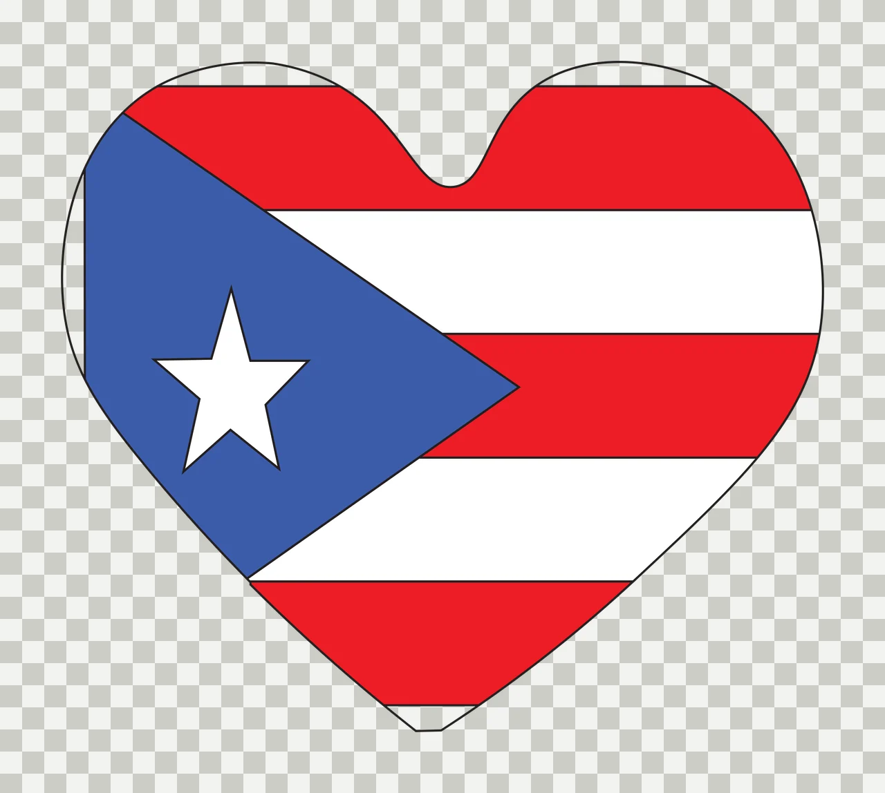Black Heart Shape On White minimalist symbol love icon transparency and detail preview thumbnail