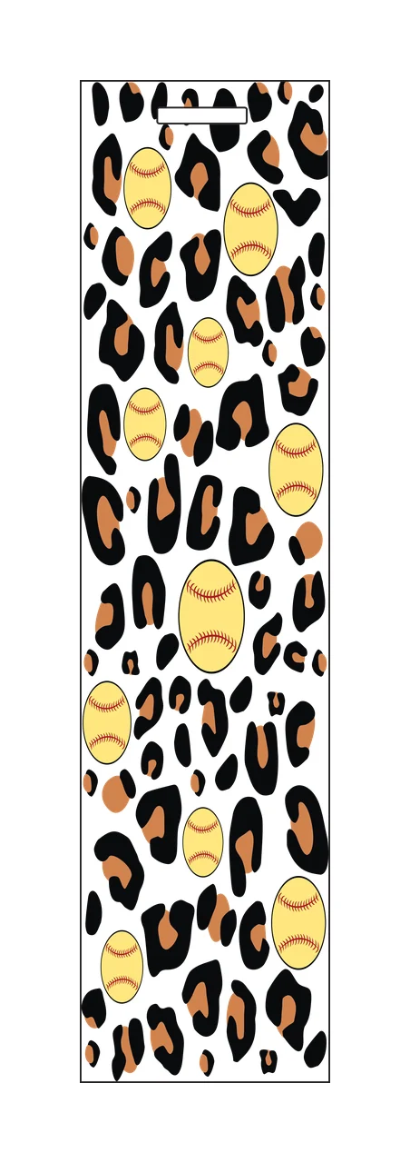 Repeating Leopard Print Pattern Texture spots shapes black