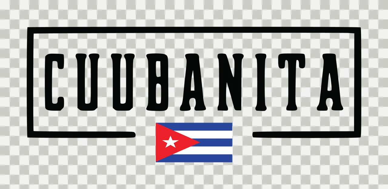 Cuubanita Text With Rectangular Border And Rectangle transparency and detail preview thumbnail