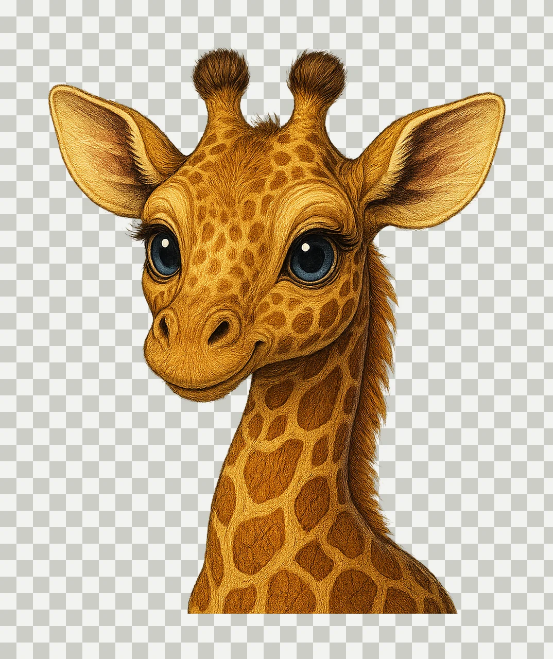 18 Cute Baby Safari Animals Artwork Set Sublimation transparency and detail preview thumbnail