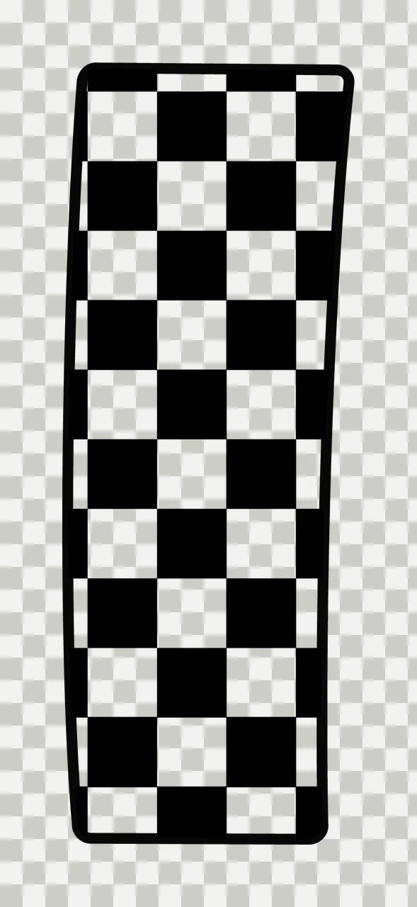 Can Glass Wrap I Letter Pattern Display transparency and detail preview thumbnail
