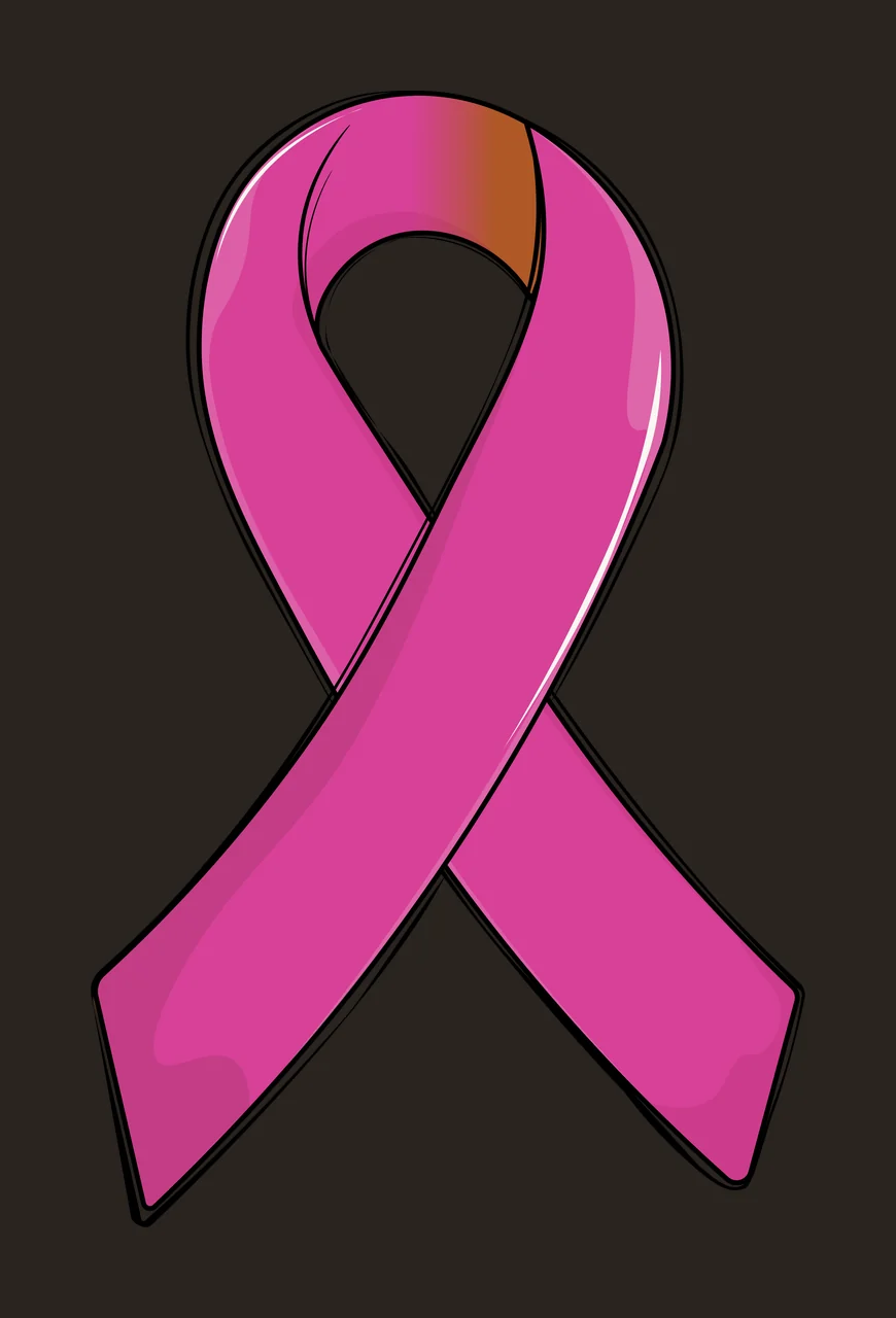 Black Awareness Ribbon Minimal Graphic minimalist white symbol contrast preview thumbnail