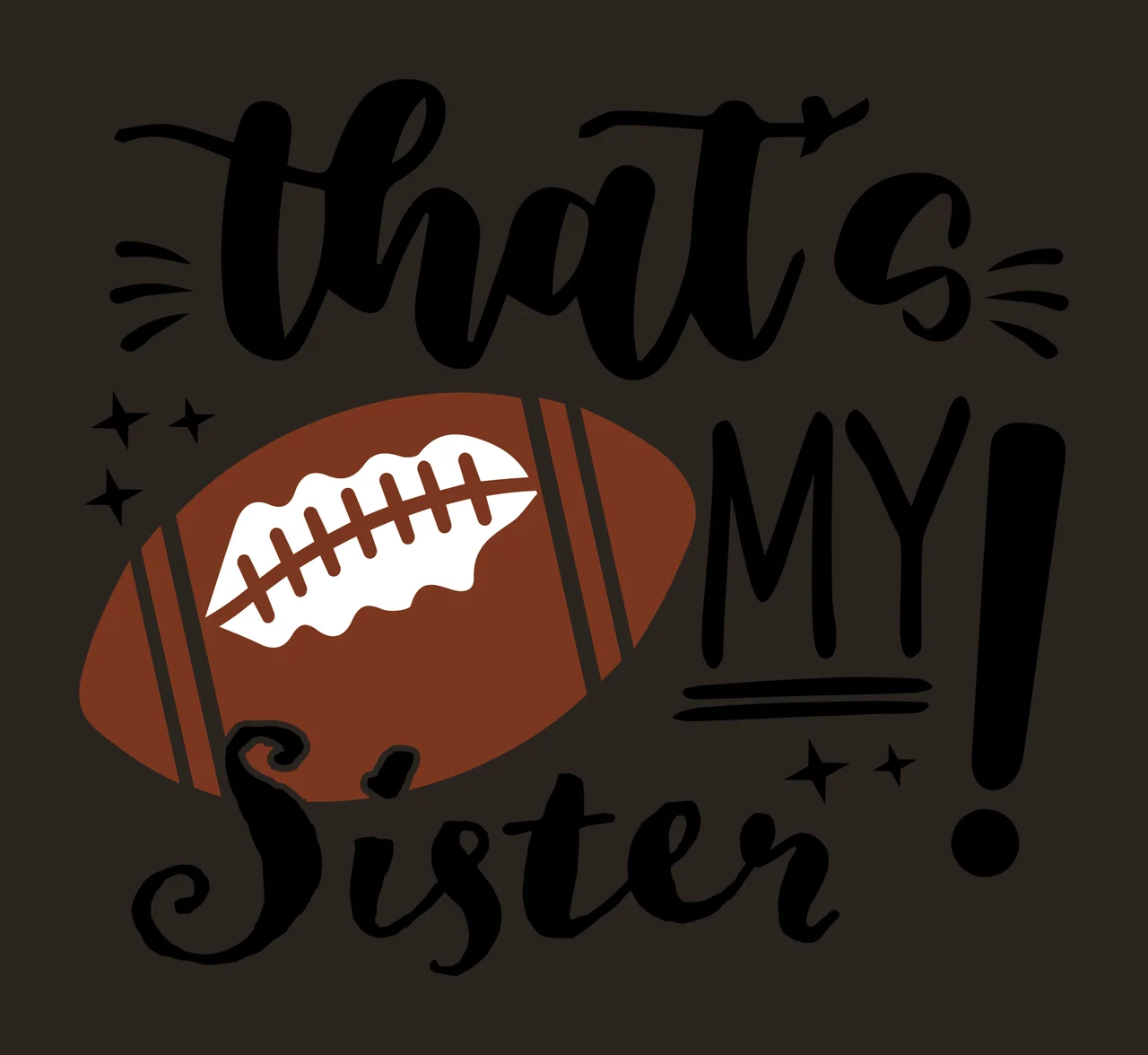 Football Illustration american gridiron touchdown pigskin Variation contrast preview thumbnail