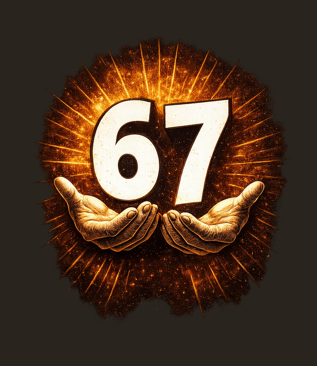 67 Hands Minimalist Artwork Sublimation Design Hand Art contrast preview thumbnail