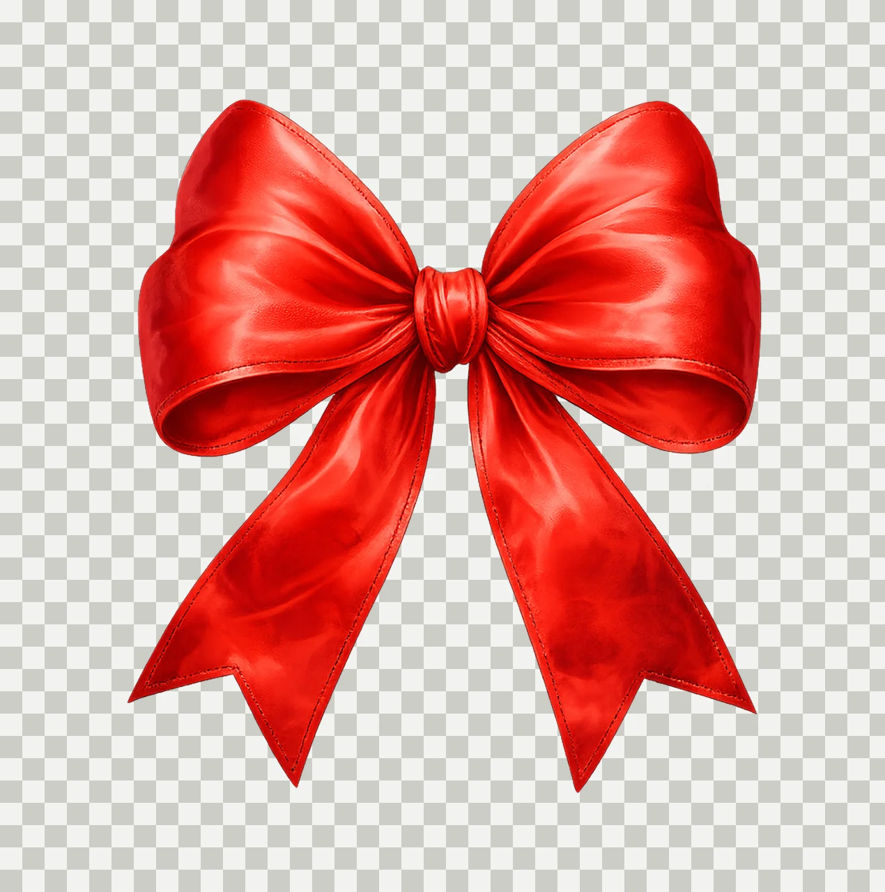 Red Coquette Bow Watercolor Ribbon Design Pastel Pink Bow transparency and detail preview thumbnail