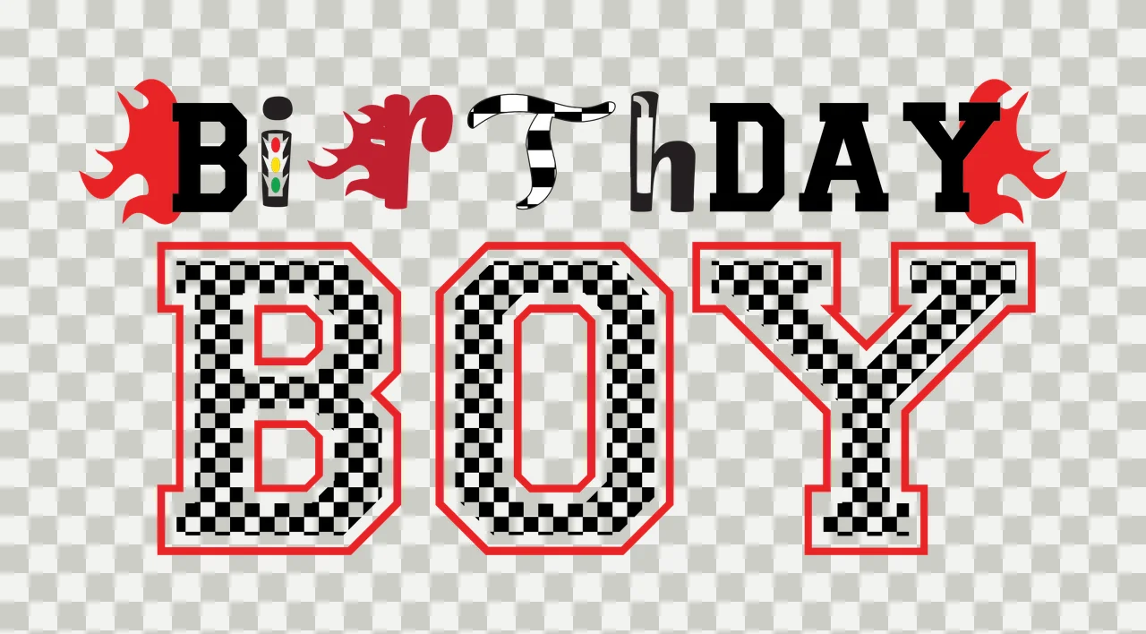 Can Glass Wrap Typography With Checkered Flag Pattern transparency and detail preview thumbnail