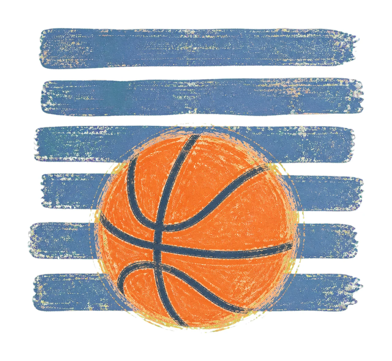 Basketball Stripes Preppy Shirt Design Trendy Variation F