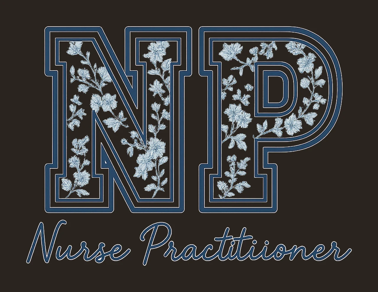 Nurse Practitioner Coquette Funny Nurse Shirt Design RN contrast preview thumbnail
