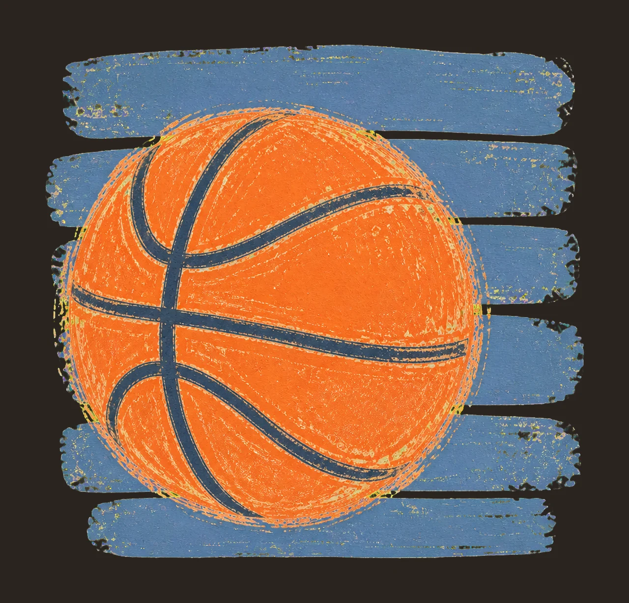 Basketball Stripes Preppy Shirt Design Trendy Variation C contrast preview thumbnail