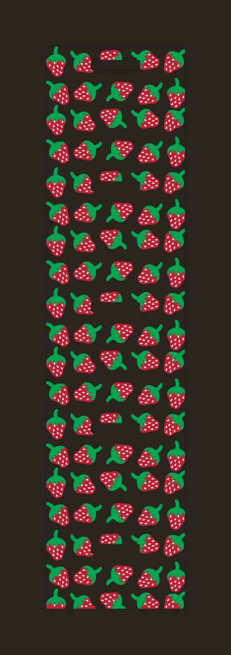 Repeating Small Pear Shape Pattern shapes rectangle geometric contrast preview thumbnail
