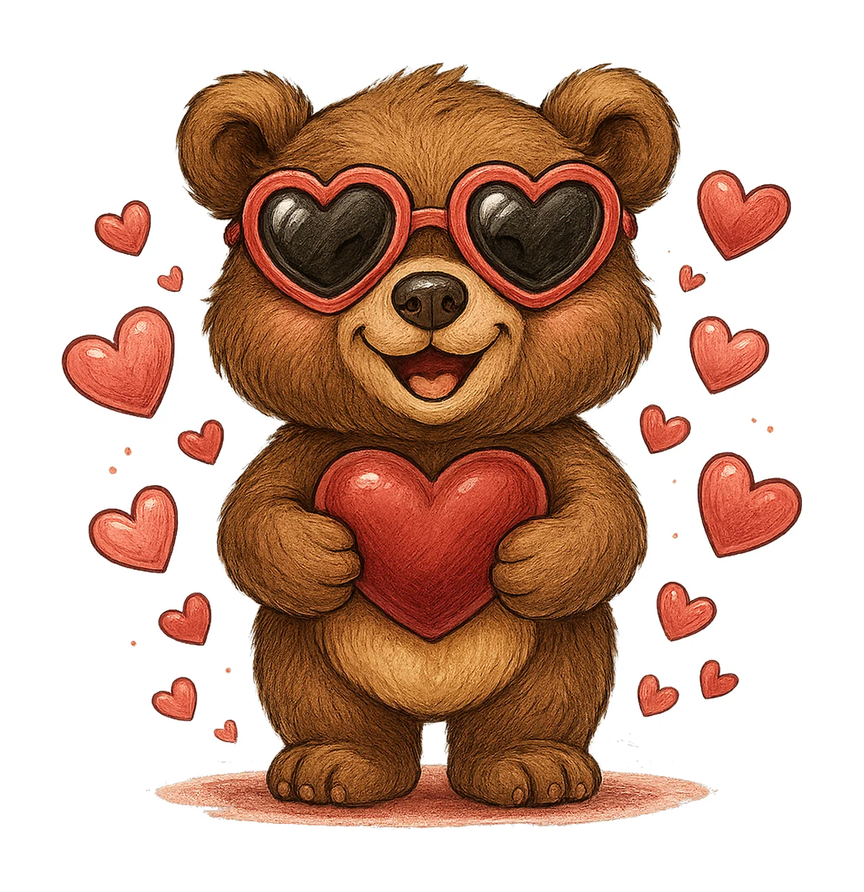 Valentines Day Rex Dino Love Sublimation Cute Dinosaur