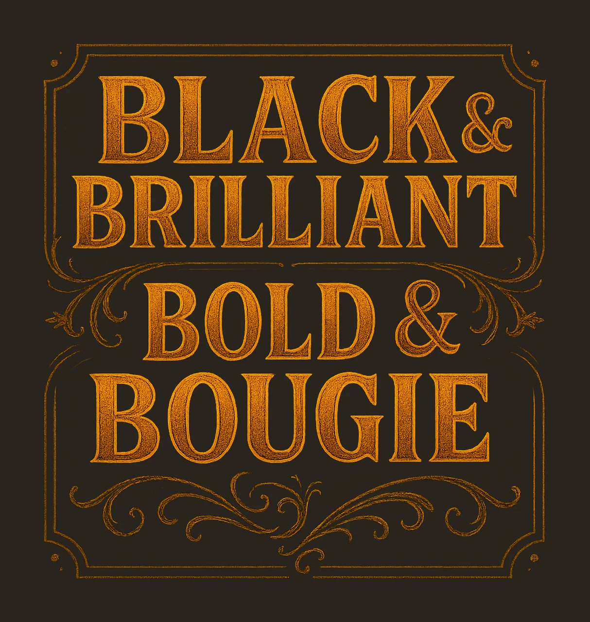 Educated Motivated Melanated Black History Month Design contrast preview thumbnail