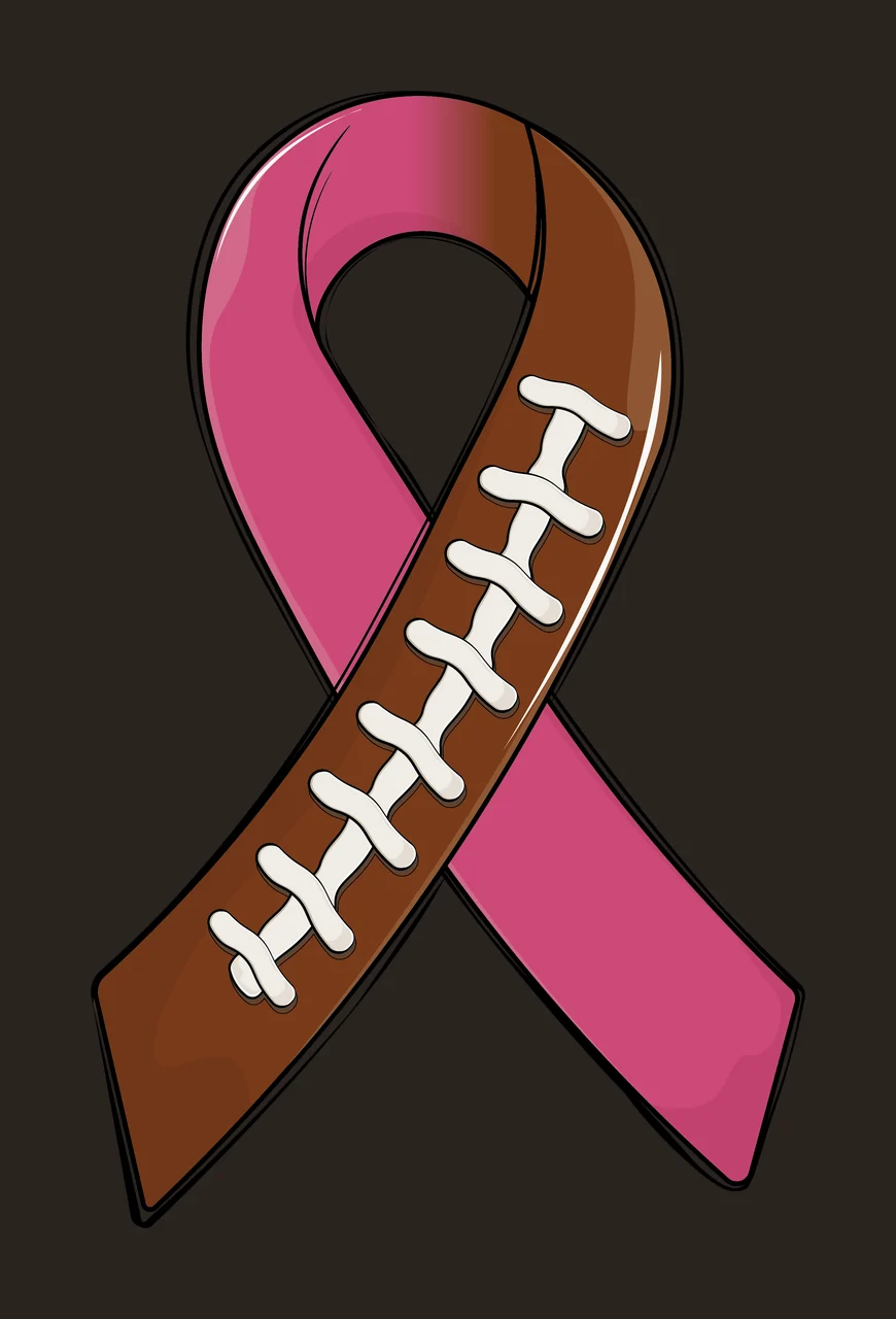 Ribbon Simple Black Silhouette Icon awareness shape 4 F16 Breast text contrast preview thumbnail