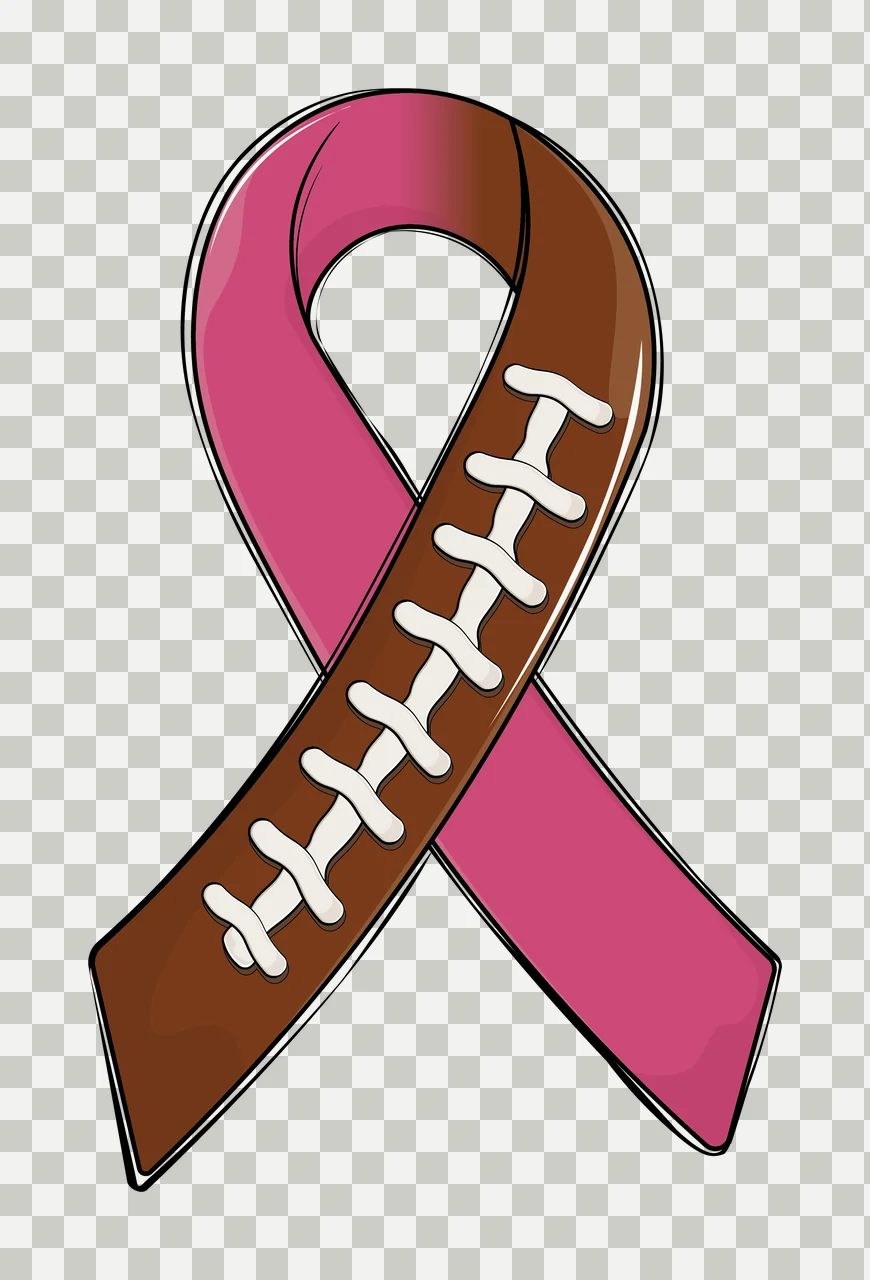 Ribbon Simple Black Silhouette Icon awareness shape 4 F16 Breast text transparency and detail preview thumbnail